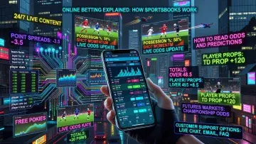 Online Betting Explained: How Sportsbooks Work, How to Read Odds and Predictions, 24/7 Live Content, Free Pokies, and Customer Support Options